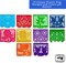 Mexican Party Banners – 5-Pack, 10 Plastic Flags per Banner, Fiesta Papel Picado Decorations